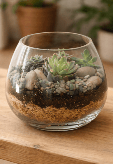 Succulent Terrarium Workshop
