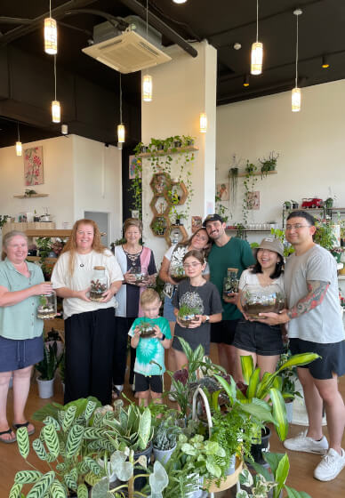 Succulent Terrarium Workshop