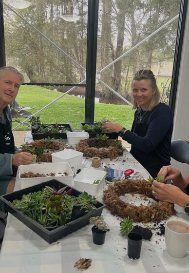 Succulent Wreath Workshop