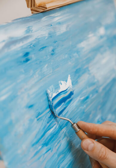 Summer Hydrangeas Art Class