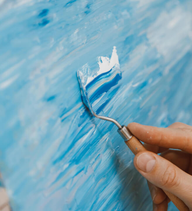 Summer Hydrangeas Art Class