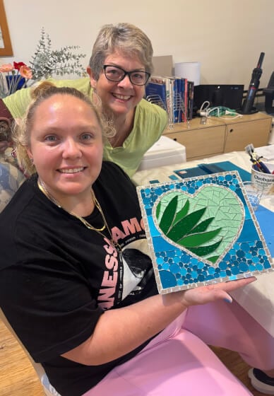 Suncatcher Glass Mosaics Class