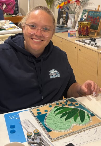 Suncatcher Glass Mosaics Class