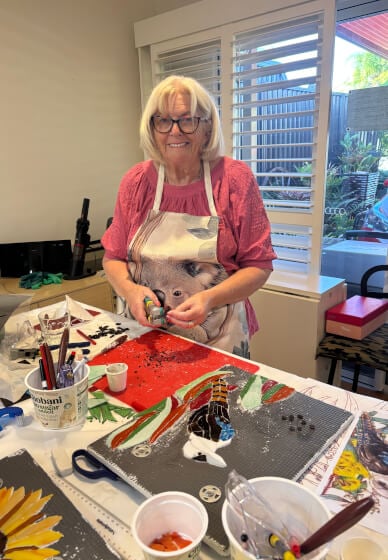 Suncatcher Glass Mosaics Class