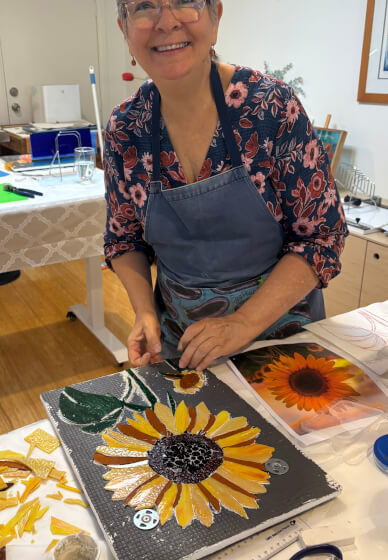 Suncatcher Glass Mosaics Class