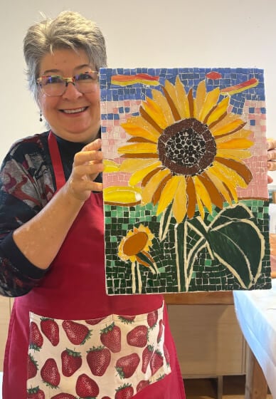 Suncatcher Glass Mosaics Class