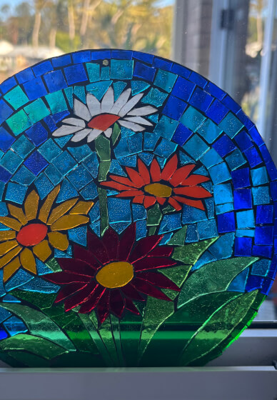 Suncatcher Glass Mosaics Class