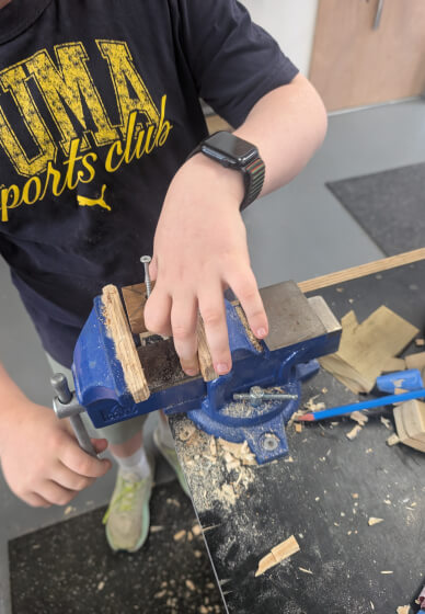 Sunday Kids and Teens Woodworking Workshop