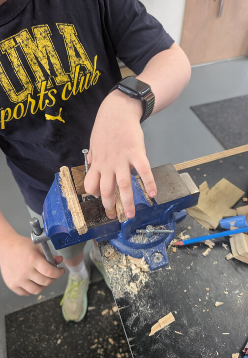 Sunday Kids and Teens Woodworking Workshop