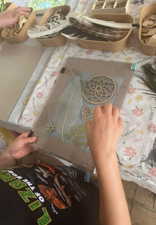 Sunprinting School Holiday Workshop