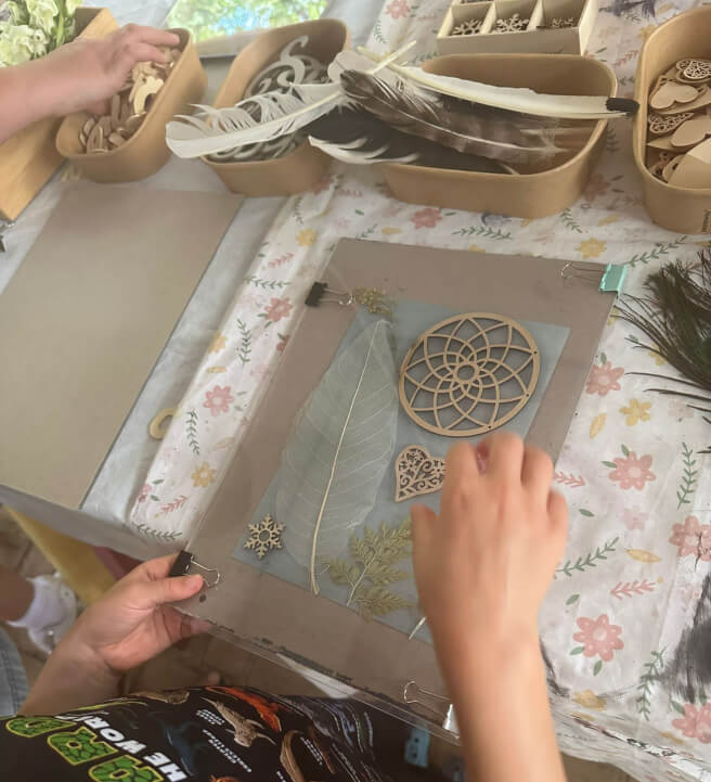 Sunprinting School Holiday Workshop