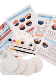 Sunset Dream Ceramic Coaster Kit