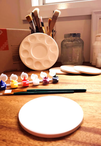 Sunset Dream Ceramic Coaster Kit