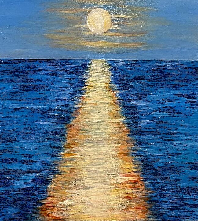 Sunset Textured Painting Workshop