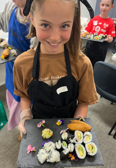 Sushi Making Class for Kids