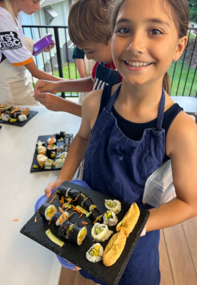 Sushi Making Class for Kids