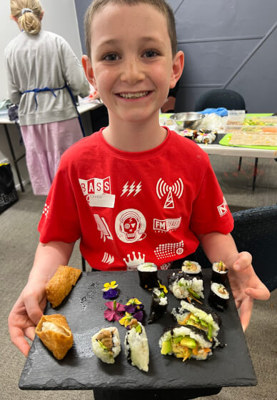 Sushi Making Class for Kids