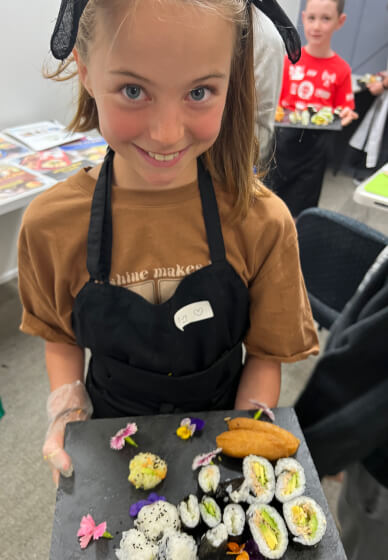 Sushi Making Class for Kids