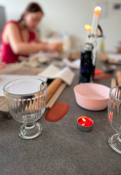 Beginner's Sushi Set Pottery Class with Bento