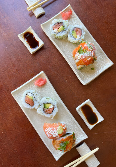 Sushi Set Pottery Workshop