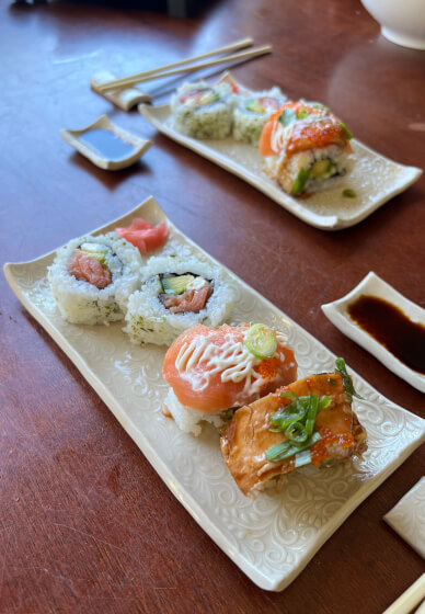 Sushi Set Pottery Workshop