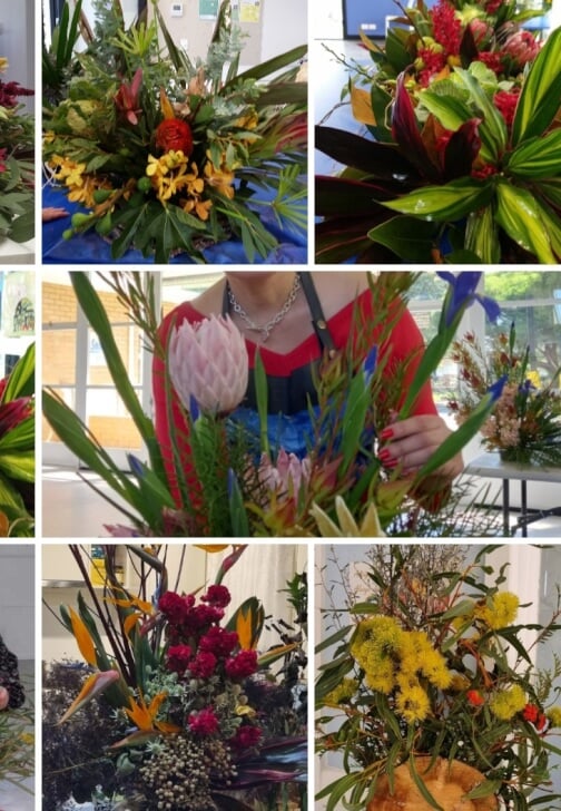 Tall Vase Arrangement Workshop