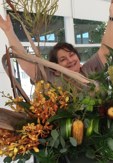 Tall Vase Arrangement Workshop