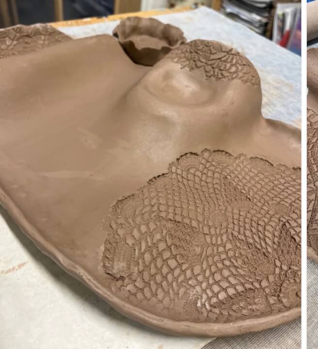 Tapas Serving Platter Ceramic Clay Handbuilding Workshop