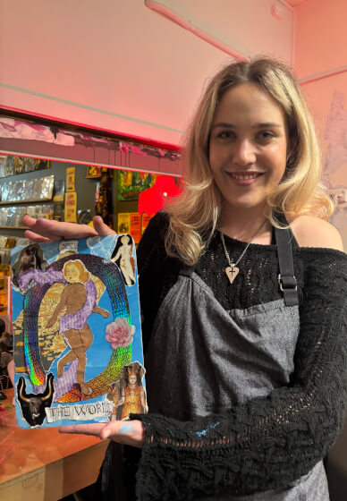 Tarot Card Paint and Sip Class with Tarot Card Reader