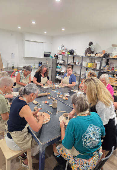 Team Building Hand Building Class 2 Hours