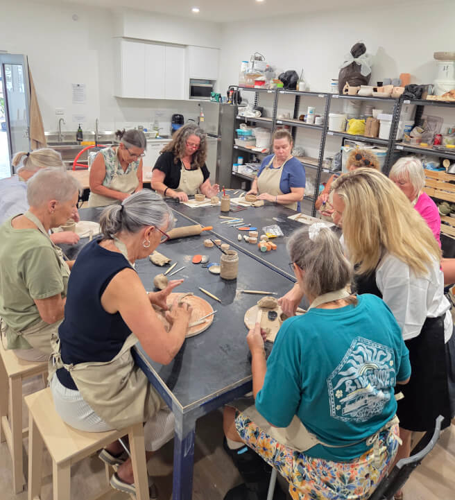 Team Building Hand Building Class 2 Hours