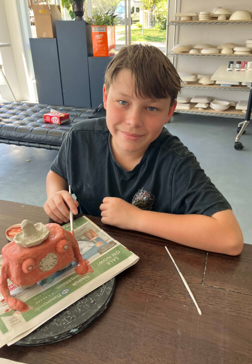 Teen School Holiday Pottery Workshop: Home Sweet Home