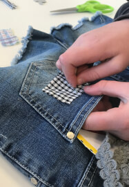 Teens Denim Embellishment Sewing Workshop