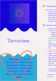 Terrarium Craft Kit