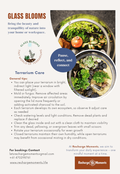 Terrarium Workshop: Create Gardens in a Jar