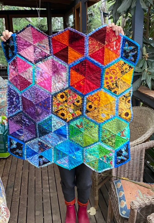 Textile Art: DIY Slow Stitch Quilt