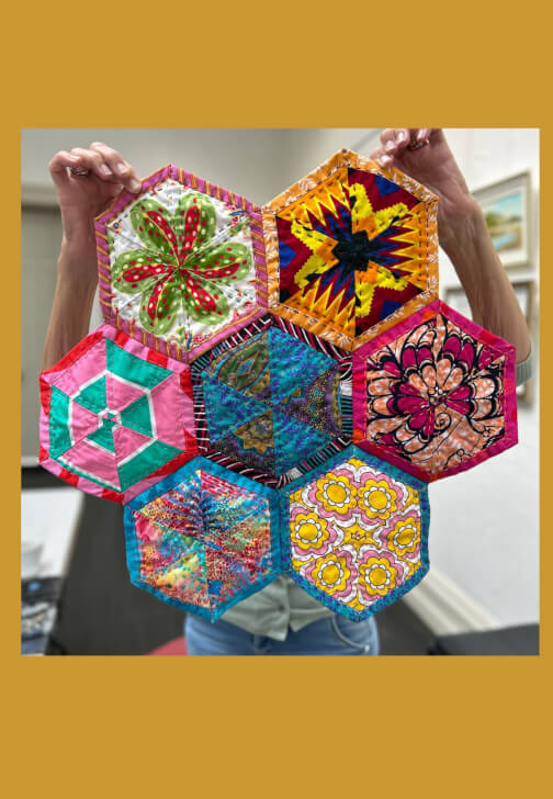 Textile Art: DIY Slow Stitch Quilt