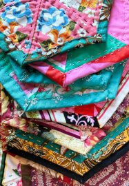Textile Art: DIY Slow Stitch Quilt