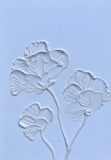 Textural Art Workshop: Flowers