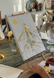 Textured Painting and Sip Workshop
