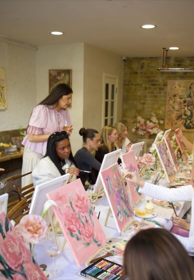 Textured Painting and Sip Workshop