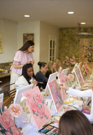 Textured Painting and Sip Workshop
