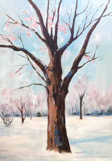 Texture Tree Painting Workshop
