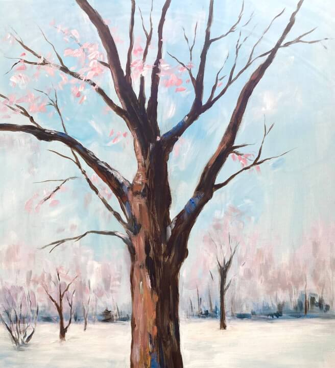 Texture Tree Painting Workshop