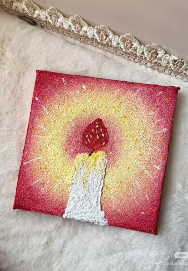 Textured Acrylic Painting Class