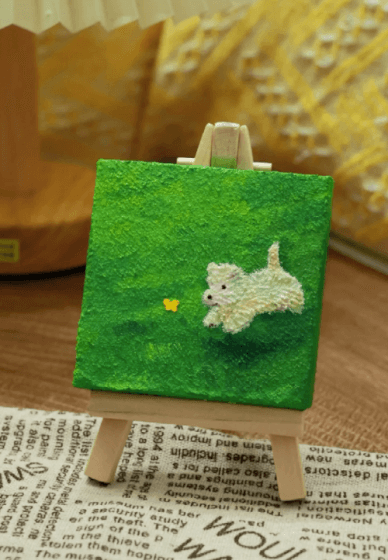 Textured Acrylic Painting Class
