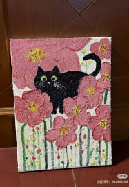 Textured Acrylic Painting Class