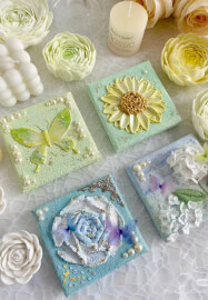 Textured Acrylic Painting Class