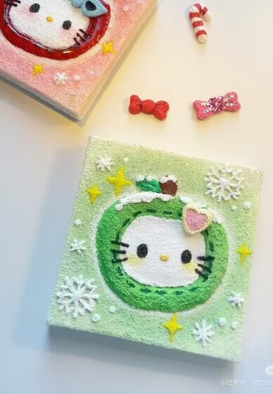 Textured Acrylic Painting Class