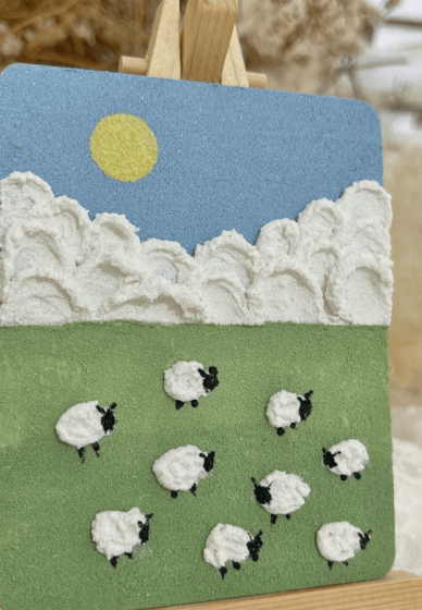 Textured Acrylic Painting Class